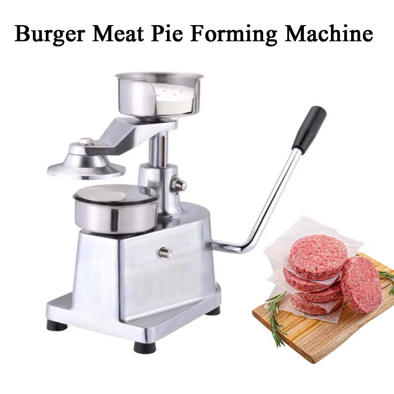 Meat Patty Maker Press Manual - Mesin Pembuat Patty Hamburger Manual Komersial