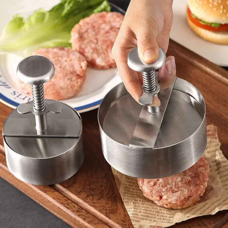 Meat Patty Maker Press Manual - Cetakan Pembuat Patty Burger Manual dari
