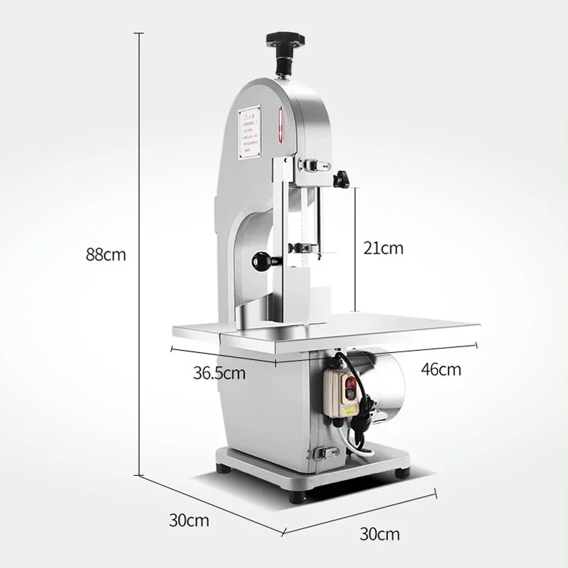 Meat Band Saw Cutting Machine - Mesin Gergaji Tulang Komersial untuk Memotong