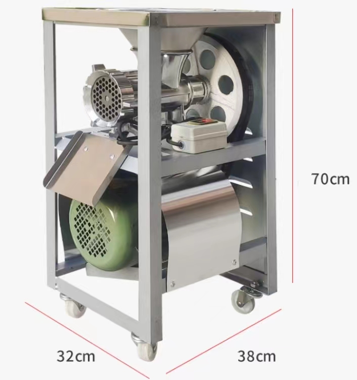 Bone Crusher Machine Commercial - Mesin Penghancur Daging Listrik untuk Tulang