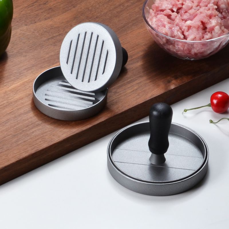 Meat Patty Maker Press Manual - Hamburger Patty pembuat tekan tidak lengket