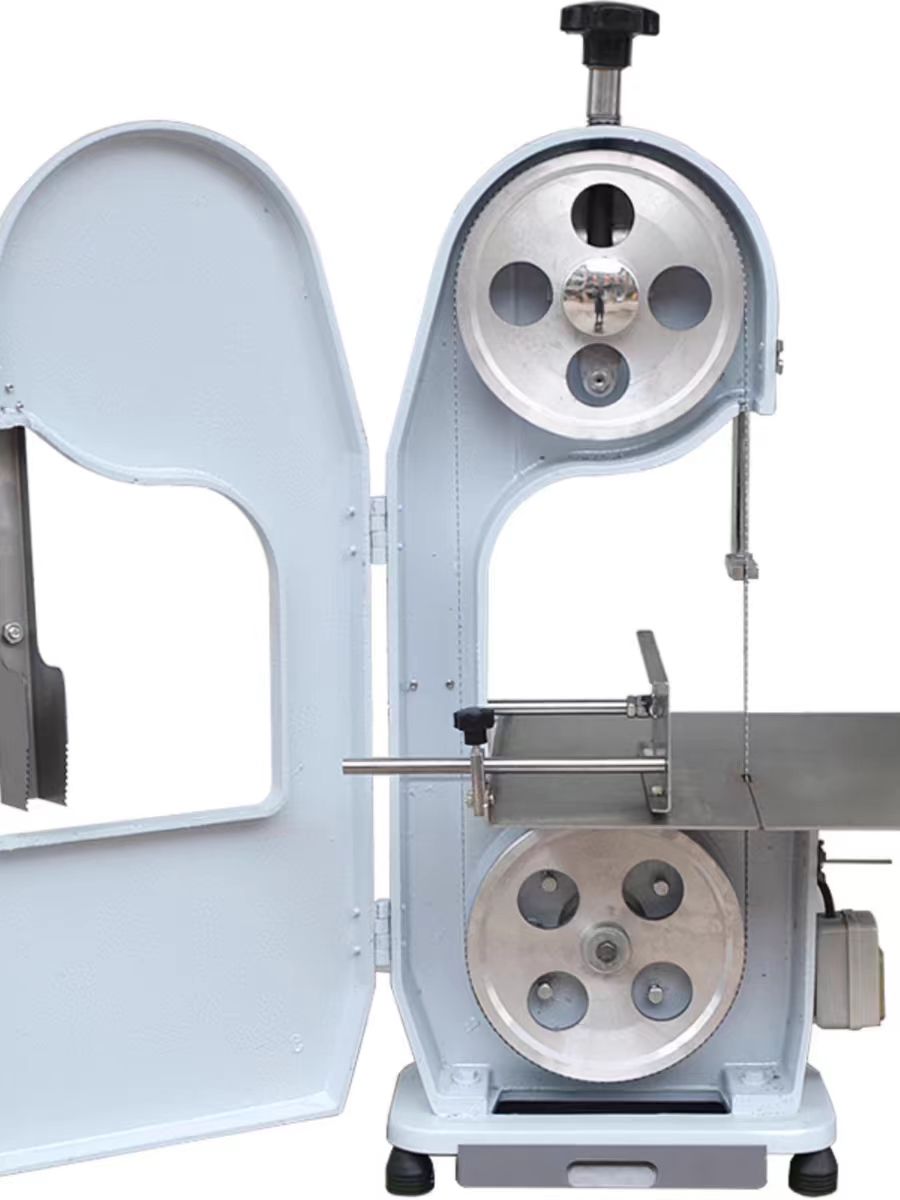 Meat Band Saw Cutting Machine - Mesin Gergaji Tulang Daging Komersial Mesin
