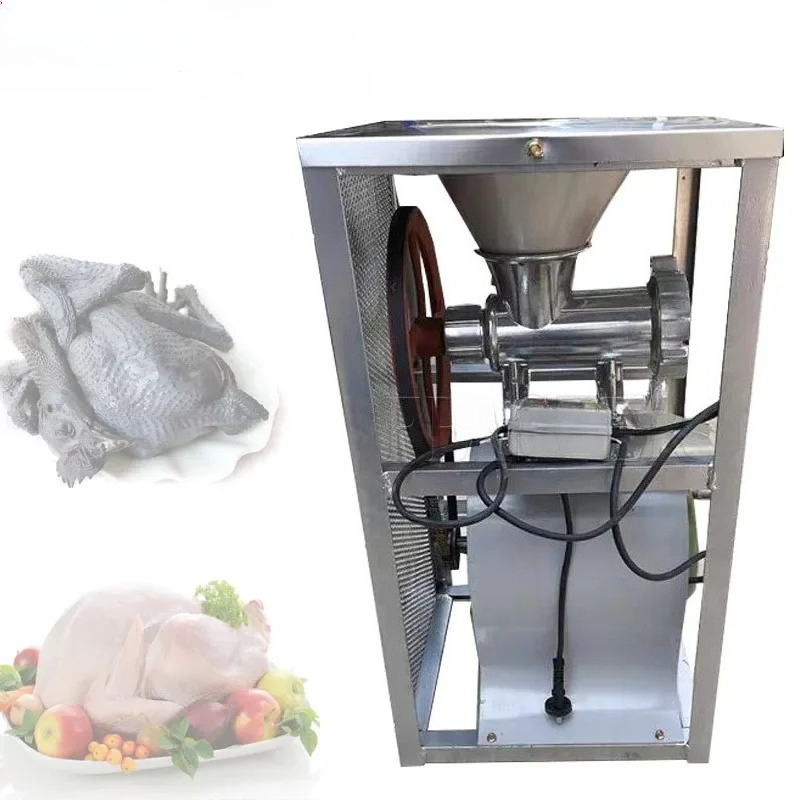 Bone Crusher Machine Commercial - Mesin Penghancur Tulang Elektrik Profesional 220V,