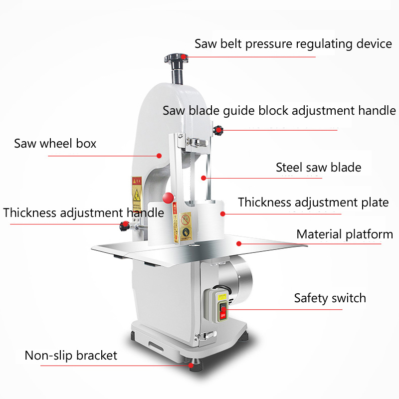 Mesin Pemotong Daging dan Tula - Meat Band Saw Cutting Machine ulasan dan harga