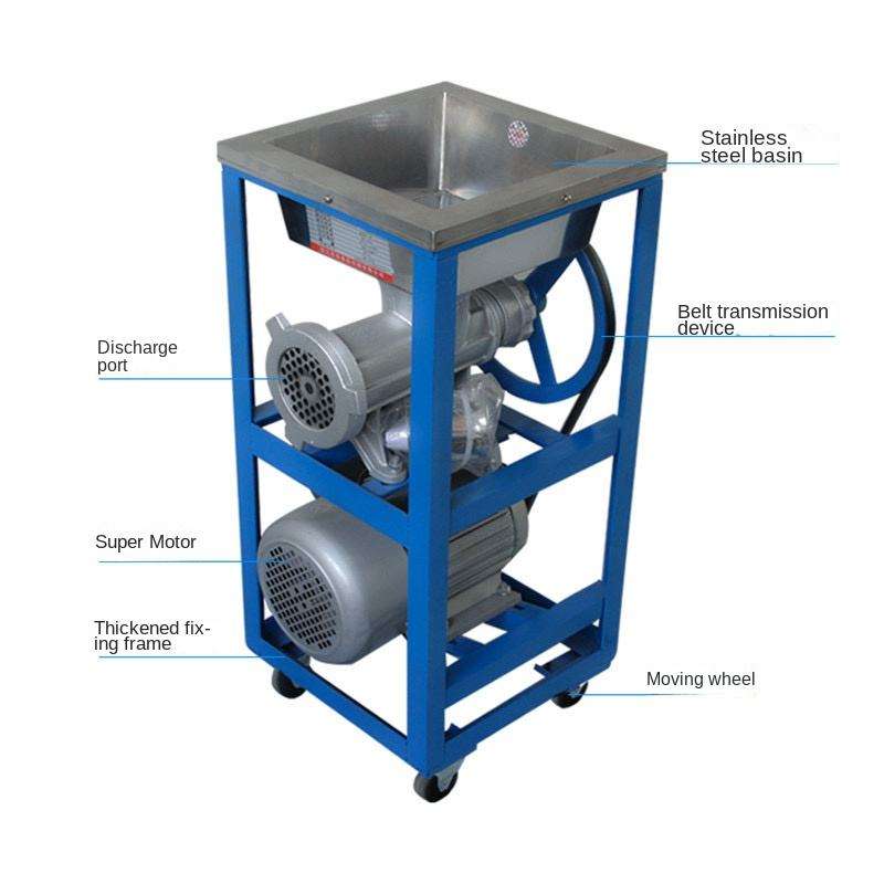 Penggiling Daging Ikan Tulang  - Bone Crusher Machine Commercial ulasan dan harga