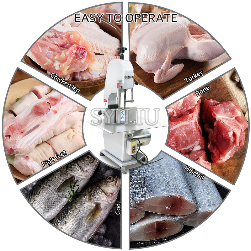 Mesin Gergaji Tulang Industri, - Industrial Meat Grinder 1500W ulasan dan harga