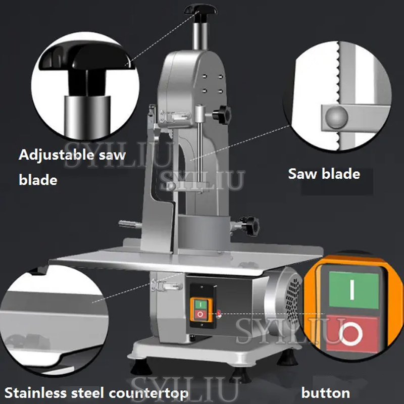 Mesin Gergaji Tulang Industri, - Industrial Meat Grinder 1500W ulasan dan harga