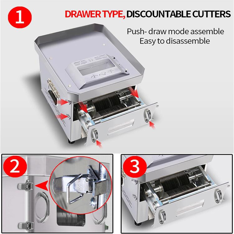 Mesin Pengiris Daging Komersia - Electric Meat Mincer 850W ulasan dan harga