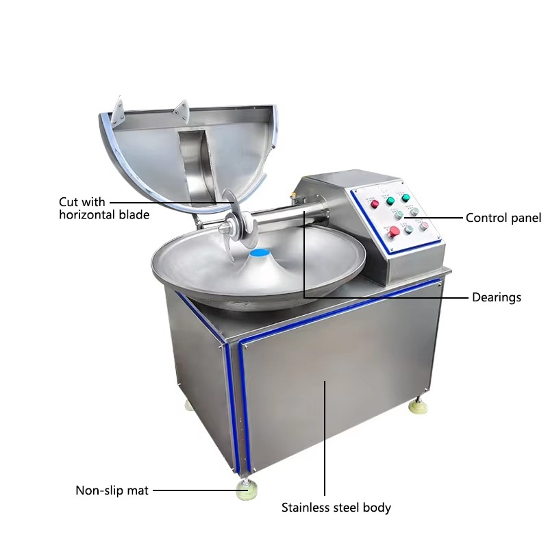 Mesin Pemotong dan Penggiling  - Commercial Bowl Chopper Meat ulasan dan harga