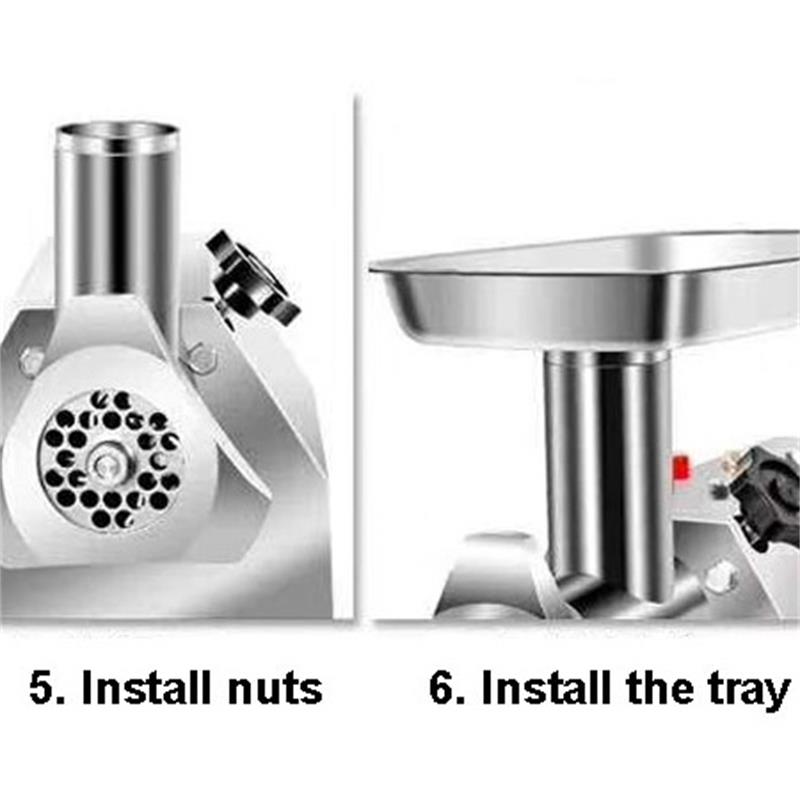 Penggiling Daging Elektrik Pro - Electric Meat Mincer 850W ulasan dan harga