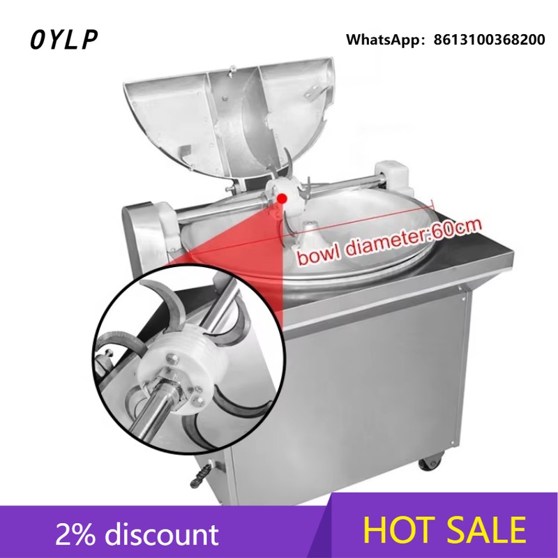 Mesin Pencacah Daging Komersia - Commercial Bowl Chopper Meat ulasan dan harga