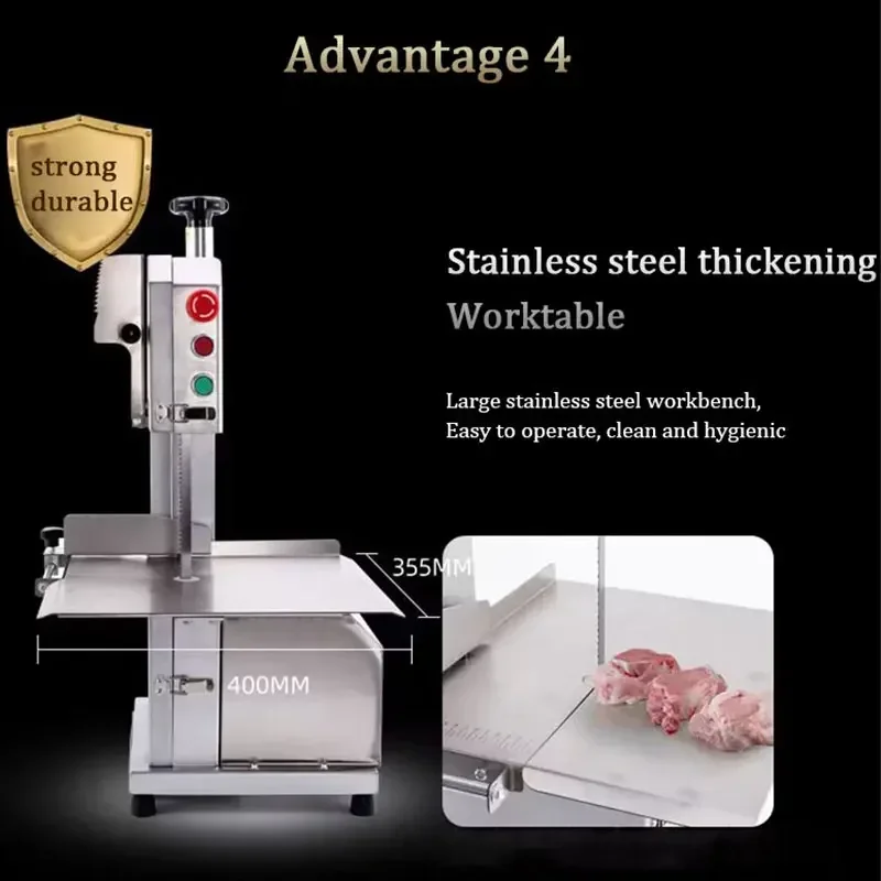 Mesin Pemotong Tulang Listrik  - Meat Band Saw Cutting Machine ulasan dan harga