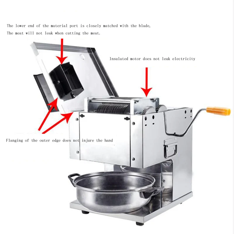 Pemotong Daging Listrik Komers - Electric Meat Mincer 850W ulasan dan harga