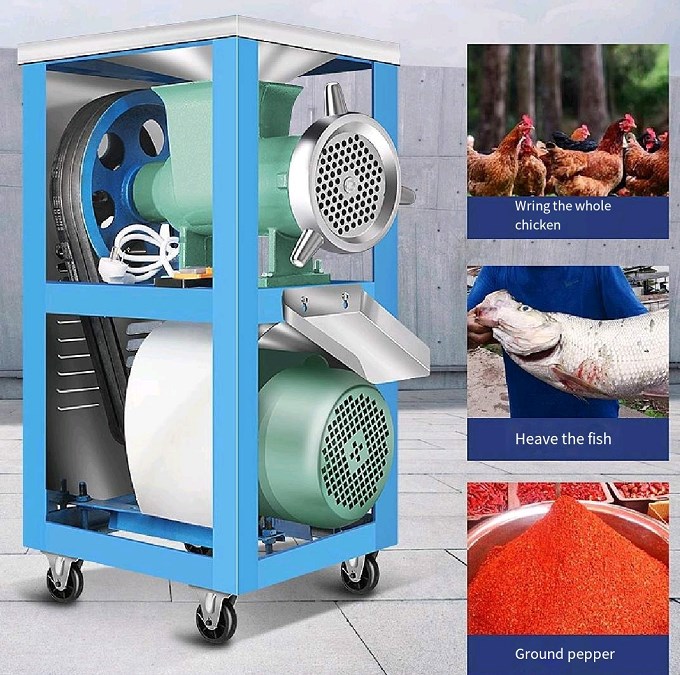 Mesin Penghancur Daging Listri - Bone Crusher Machine Commercial ulasan dan harga