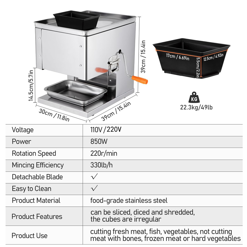 Mesin Pemotong Daging Listrik  - Electric Meat Mincer 850W ulasan dan harga