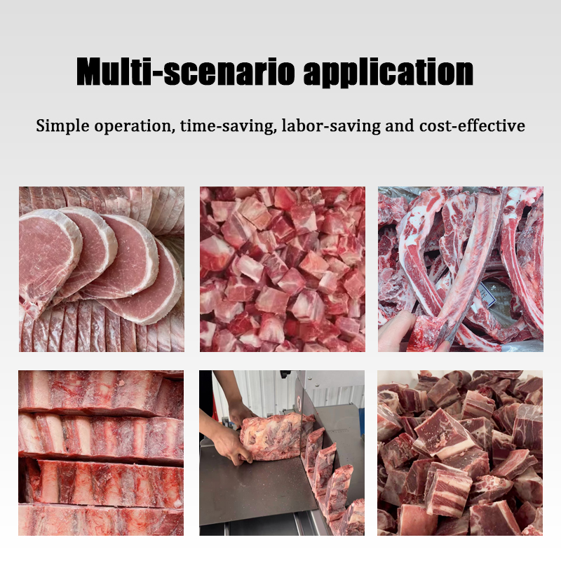 Mesin Pemotong Daging Komersia - Meat Band Saw Cutting Machine ulasan dan harga