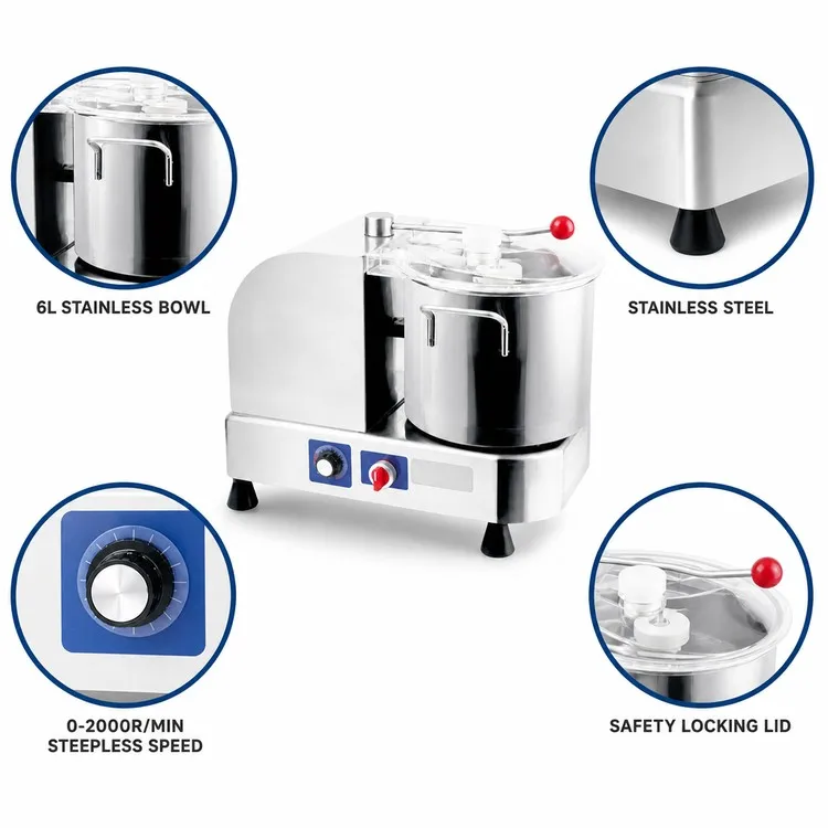 # Mesin Pemotong Bowl Komersia - Commercial Bowl Chopper Meat ulasan dan harga