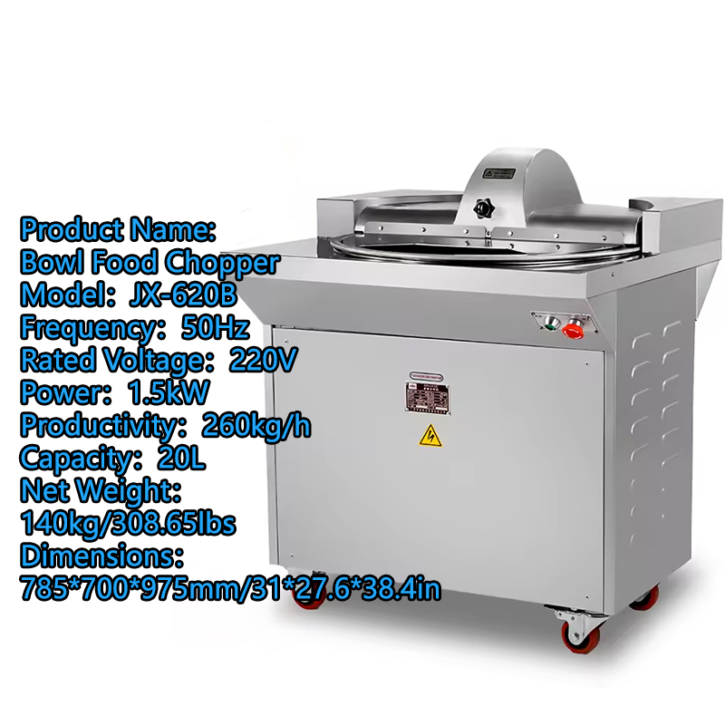 Penggiling Makanan Komersial,  - Commercial Bowl Chopper Meat ulasan dan harga