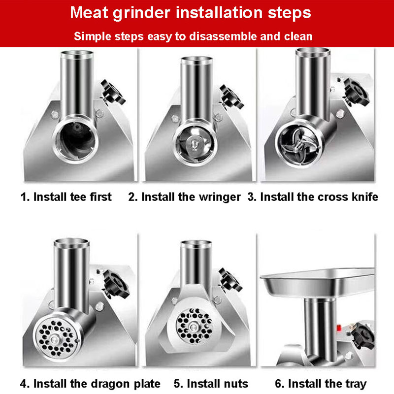 Penggiling Daging Segar Elektr - Electric Meat Mincer 850W ulasan dan harga