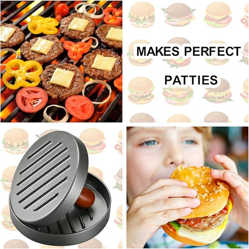 Alat Press Daging Burger Manua - Meat Patty Maker Press Manual ulasan dan harga