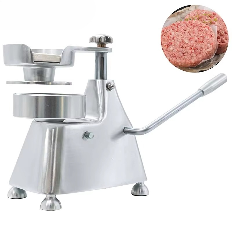 Pembuat Patty Hamburger Manual - Meat Patty Maker Press Manual ulasan dan harga