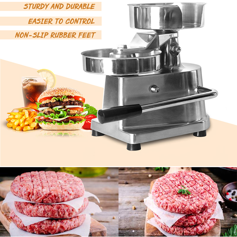 Alat Pembuat Burger Manual, Me - Meat Patty Maker Press Manual ulasan dan harga