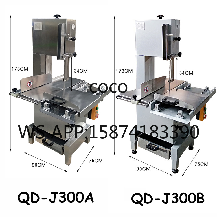 Mesin Gergaji Daging Baja Taha - Meat Band Saw Cutting Machine ulasan dan harga