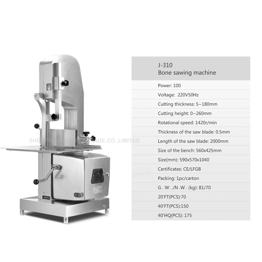 1 Buah Mesin Pemotong Gergaji  - Meat Band Saw Cutting Machine ulasan dan harga