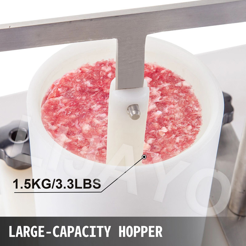 Mesin Pembuat Patty Hamburger  - Meat Patty Maker Press Manual ulasan dan harga